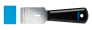 MARTOR SCRAPEX ARGENTAX NO. 46144, BLACK/BLUE (1 CUTTER/BOX)