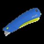 PACIFIC HANDY CUTTER REBEL AUTO-RETRACT SAFETY KNIFE, ERGONOMIC DESIGN