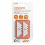 REPLACEMENT BLADES, UTILITY, CERAMIC, WHITE (PACK OF 2)