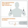 SLICE 10559 MANUAL INDUSTRIAL SAFETY KNIFE WITH ADJUSTABLE DEPTH