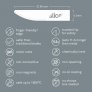 SLICE REPLACEMENT BLADES, CRAFT BLADE, CURVED, CERAMIC, WHITE#S22 (PACK OF 4)