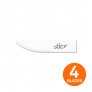 SLICE REPLACEMENT BLADES, CRAFT BLADE, CURVED, CERAMIC, WHITE#S22 (PACK OF 4)