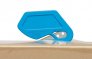 MARTOR SECUMAX PLASTICUT STANDARD SAFETY KNIFE, STAINLESS STEEL INOX, TIN (100 LOOSE IN A BOX)