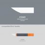 SLICE DEBURRING BLADES, CONVEX (PACK OF 2) [6PCS/INNER, 48PCS/CSE]