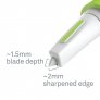 SLICE PRECISION CUTTER, CERAMIC MICRO-BLADE, GREEN