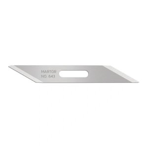 MARTOR SMALL SPECIAL PURPOSE BLADE NO. 643 – STAINLESS, DOUBLE BEVEL EDGE BLADE