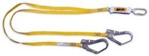 MILLER FORKED WEBBING SHOCK-ABSORBING LANYARD