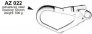 PROTEKT DOUBLE SAFETY LANYARD, LENGTH 1.5 METER, WITH AZ022