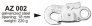 PROTEKT UNIVERSAL ADJUSTABLE SAFETY LANYARD, 1.5M WITH AZ002 AT BOTH END