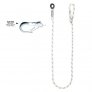 WORKSAFE 1M (OVERALL LENGTH INCL. CONNECTORS) UNIVERSAL SAFETY LANYARD C/W AZ023 SNAP HOOK