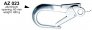 WORKSAFE 2M UNIVERSAL SAFETY LANYARD WITH AZ023 SNAP HOOK