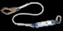 WORKSAFE® ENERGY ABSORBER WITH SINGLE KERNMANTLE ROPE LANYARD, 1.8M, FITTED WITH SCAFFOLD HOOK & TWIST-LOCK KARABINER