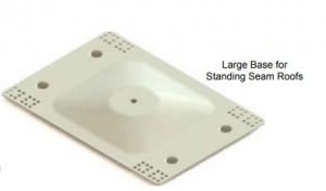 FUSION LARGE BASE FOR STANDING SEAM AND MEMBRANE ROOFS