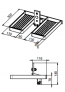 MILLER SOLL FOLDING FOOTREST, HOT DEEP GALVANIZED STEEL