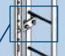 MILLER SOLL VERTICAL RAIL, GALVANISED STEEL, 2240MM