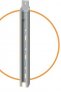MILLER SOLL VERTICAL RAIL, GALVANISED STEEL, 2240MM