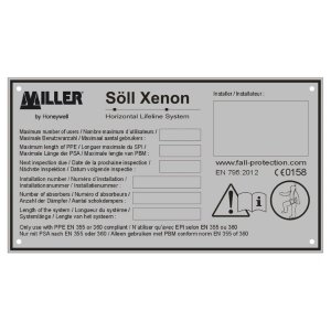 SOLL XENON ID PLATE