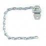 MASTER LOCK 229 MM LONG LIGHT-WEIGHT ZINC PLATED STEEL CHAIN WITH MOUNTING BRACKET (BAG OF 12 CHAINS)