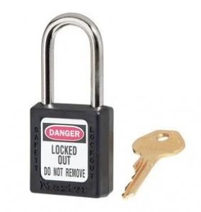 MASTER LOCK 410 ZENEX PADLOCK, KEYED DIFFERENT WITH MASTER KEY-KEY RETAINING - VARIOUS COLOURS
