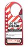 MASTER LOCK 6 ALUMINIUM LABELED SNAP-ON HASP