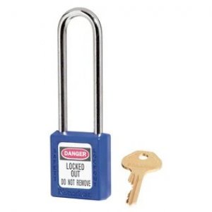 MASTER LOCK C410LT ZENEX PADLOCK - KEYED DIFFERENT - KEY RETAINING LONG SHACKLE 3