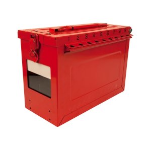 MASTER LOCK LARGE PORTABLE GROUP LOCK BOX WITH KEY WINDOW