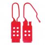 MASTER LOCK NON-CONDUCTIVE NYLON HASP,6MM DIAMETER SHACKLE