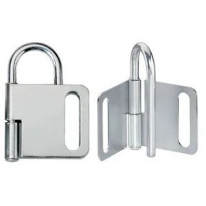 MASTER LOCK SAFETY HASP, HEAVY DUTY, 4 PADLOCK CAPACITY