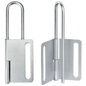 MASTER LOCK SAFETY HASP, HEAVY DUTY, 8 PADLOCK CAPACITY
