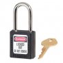 MASTER LOCK ZENEX PADLOCK - KEYED ALIKE - KEY RETAINING - BLACK