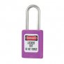 MASTER LOCK S33 ZENEX PADLOCK - KEYED DIFFERENT - NO KEY RETAINING - PURPLE