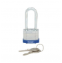 PANDUIT LAMINATED STEEL PADLOCKS LONG SHACKLES BLUE COLOUR
