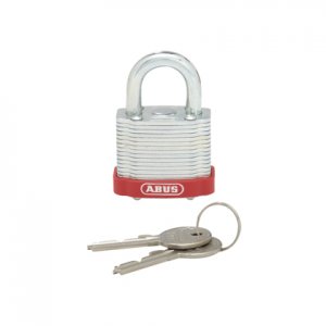 PANDUIT LAMINATED STEEL PADLOCKS RED COLOUR