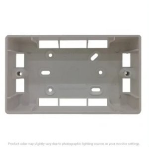 CHW DOUBLE GANG BASE ROUNDED EDGE (FOR SCHNEIDER AFFLE PLUS)