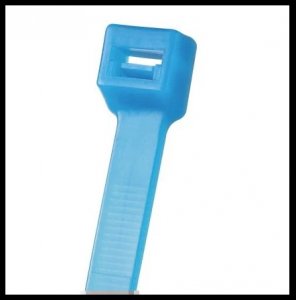 PANDUIT CABLE TIE TEFZEL AQUA BLUE - 188MM X 4.8MM (100PCS/PK)