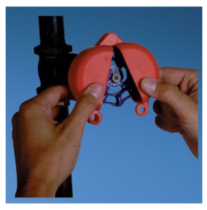 PANDUIT GATE VALVE LOCKOUTS, ACCOMMODATES 10.00