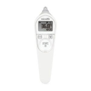 MICROLIFE IR210 EAR THERMOMETER BUNDLE WITH PROBE COVER & ACCUSENS GUIDANCE