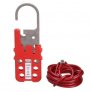 PANDUIT MULTI- LOCKOUT DEVICE INCLUDES LOCKOUT HASP AND CABLE