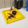 PIG CLLPS UTILITY TRAY, 18X18X5.5IN EACH
