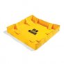 PIG COLLAPSE-A-TAINER LITE, YELLOW 4FT SQ EACH