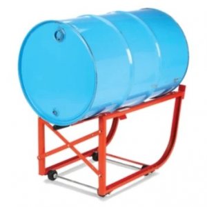NEW PIG DRM207 WESCO® STEEL DRUM CRADLE ONE PERSON STOWING, 600 LB CAPACITY