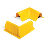 PIG BUILD-A-BERM BARRIER CORNER PIECE PLR277, 2/BOX