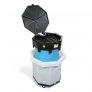 PIG DRM375 WASTE FLUID COLLECTION SYSTEM WITH FUNNEL & DOLLY FOR EASY MOBILE HANDLING