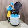 PIG DRM375 WASTE FLUID COLLECTION SYSTEM WITH FUNNEL & DOLLY FOR EASY MOBILE HANDLING