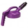 PIG OIL SAFE STUMPY SPT LID;PURPLE EACH