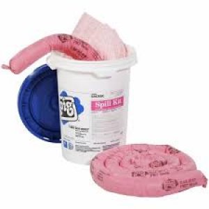 NEW PIG 64CRSC HAZMAT SPILL KIT IN BUCKET – UN RATED, 3.6 GALLON ABSORBENCY