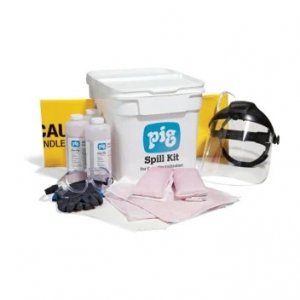PIG BASE NEUTRALIZING SPILL KIT, 4-GAL