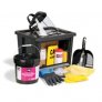 PIG BATTERY ACID SPILL KIT IN SEE-THRU BIN 5-GAL EACH