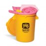 PIG HAZMAT SPILLL KIT IN HI-VIS CONTAINER, 21 GALLON EACH