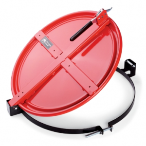 PIG LATCHING DRUM LID, RED 1/BOX